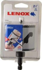 Lenox - 2-3/8" Diam, 1-9/16" Cutting Depth, Hole Saw - Bi-Metal Saw, Toothed Edge - Industrial Tool & Supply