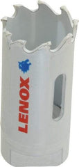 Lenox - 1" Diam, 1-1/2" Cutting Depth, Hole Saw - Carbide-Tipped Saw, Toothed Edge - Industrial Tool & Supply