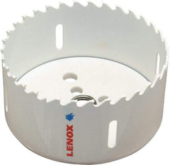 Lenox - 3-5/8" Diam, 1-1/2" Cutting Depth, Hole Saw - Carbide-Tipped Saw, Toothed Edge - Industrial Tool & Supply