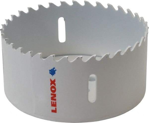 Lenox - 3-3/4" Diam, 1-1/2" Cutting Depth, Hole Saw - Carbide-Tipped Saw, Toothed Edge - Industrial Tool & Supply