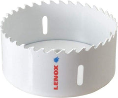 Lenox - 4" Diam, 1-1/2" Cutting Depth, Hole Saw - Carbide-Tipped Saw, Toothed Edge - Industrial Tool & Supply