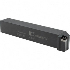 Kennametal - SCLC, Left Hand Cut, 5° Lead Angle, 1" Shank Height x 1" Shank Width, Neutral Rake Indexable Turning Toolholder - 6" OAL, CC..32.5. Insert Compatibility, Series Screw-On - Industrial Tool & Supply