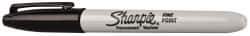 NMC - Black, Permanent Marker - Compatible with Lockout Tag - Industrial Tool & Supply