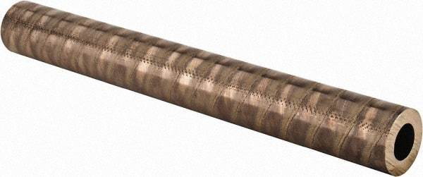 Made in USA - 1-1/2 Inch Outside Diameter x 13 Inch Long, Aluminum Bronze Round Tube - 1 Inch Inside Diameter, Alloy Aluminum Bronze (CDA 954), 5 Lb. Shipping Weight - Industrial Tool & Supply