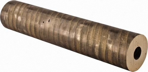 Made in USA - 2-1/2 Inch Outside Diameter x 13 Inch Long, Aluminum Bronze Round Tube - 1 Inch Inside Diameter, Alloy Aluminum Bronze (CDA 954), 16 Lb. Shipping Weight - Industrial Tool & Supply