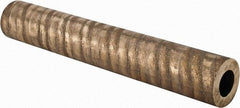 Made in USA - 2 Inch Outside Diameter x 13 Inch Long, Aluminum Bronze Round Tube - 1-1/4 Inch Inside Diameter, Alloy Aluminum Bronze (CDA 954), 8 Lb. Shipping Weight - Industrial Tool & Supply
