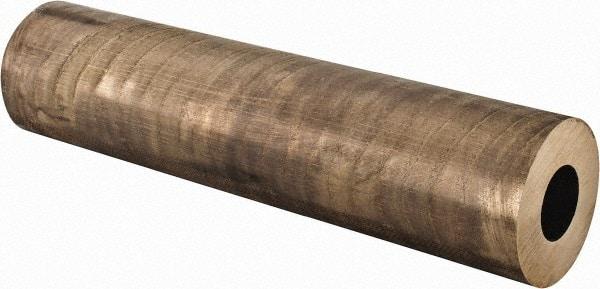 Made in USA - 3 Inch Outside Diameter x 13 Inch Long, Aluminum Bronze Round Tube - 1-1/2 Inch Inside Diameter, Alloy Aluminum Bronze (CDA 954), 20 Lb. Shipping Weight - Industrial Tool & Supply