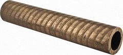 Made in USA - 2-1/4 Inch Outside Diameter x 13 Inch Long, Aluminum Bronze Round Tube - 1-3/4 Inch Inside Diameter, Alloy Aluminum Bronze (CDA 954), 7 Lb. Shipping Weight - Industrial Tool & Supply