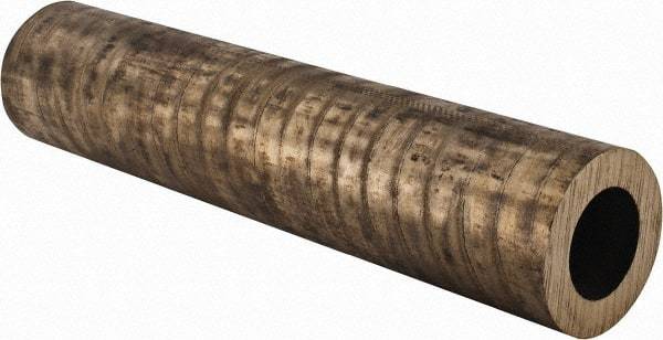 Made in USA - 2-3/4 Inch Outside Diameter x 13 Inch Long, Aluminum Bronze Round Tube - 1-3/4 Inch Inside Diameter, Alloy Aluminum Bronze (CDA 954), 14 Lb. Shipping Weight - Industrial Tool & Supply
