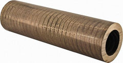 Made in USA - 3-1/2 Inch Outside Diameter x 13 Inch Long, Aluminum Bronze Round Tube - 2-1/2 Inch Inside Diameter, Alloy Aluminum Bronze (CDA 954), 19 Lb. Shipping Weight - Industrial Tool & Supply