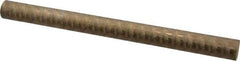 Made in USA - 1 Inch Diameter x 13 Inch Long, Bronze Round Rod - Alloy CDA 954 - Industrial Tool & Supply