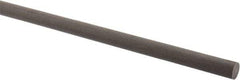 Made in USA - 2' Long, 3/8" Diam, Acetal (PTFE-Filled) Plastic Rod - Brown - Industrial Tool & Supply