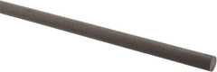 Made in USA - 4' Long, 3/8" Diam, Acetal (PTFE-Filled) Plastic Rod - Brown - Industrial Tool & Supply