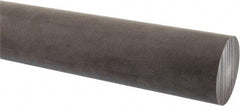 Made in USA - 1' Long, 2" Diam, Acetal (PTFE-Filled) Plastic Rod - Brown - Industrial Tool & Supply