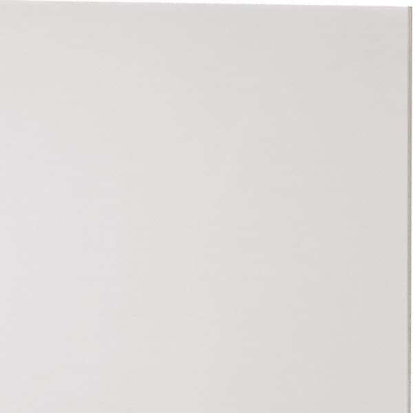 Made in USA - 1/16" Thick x 12" Wide x 4' Long, Acetal Sheet - Natural - Industrial Tool & Supply