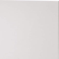 Made in USA - 1/16" Thick x 12" Wide x 4' Long, Acetal Sheet - Natural - Industrial Tool & Supply