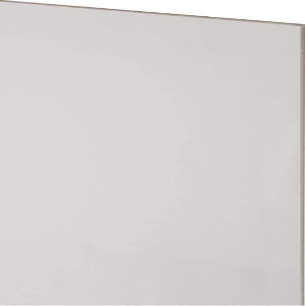 Made in USA - 3/32" Thick x 24" Wide x 4' Long, Acetal Sheet - Natural - Industrial Tool & Supply