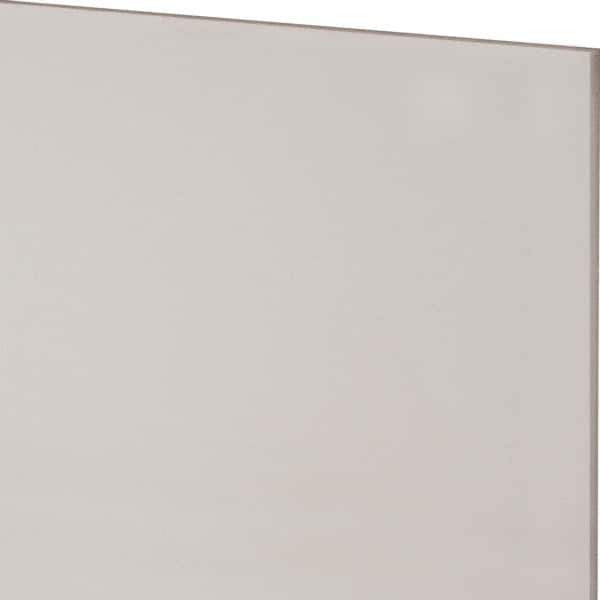 Made in USA - 1/8" Thick x 12" Wide x 2' Long, Acetal Sheet - Natural - Industrial Tool & Supply