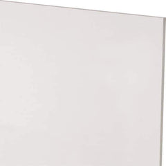 Made in USA - 1/8" Thick x 24" Wide x 4' Long, Acetal Sheet - Natural - Industrial Tool & Supply