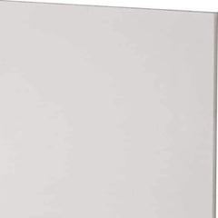 Made in USA - 3/16" Thick x 12" Wide x 2' Long, Acetal Sheet - Natural - Industrial Tool & Supply