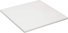 Made in USA - 3/32" Thick x 12" Wide x 1' Long, Acetal Sheet - Natural - Industrial Tool & Supply