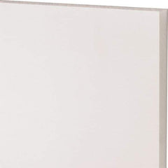 Made in USA - 5/8" Thick x 12" Wide x 2' Long, Acetal Sheet - Natural - Industrial Tool & Supply