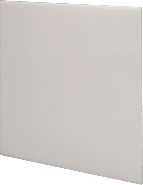 Made in USA - 2' x 6" x 1/8" Natural (Color) Acetal Rectangular Bar - Industrial Tool & Supply