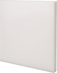 Made in USA - 1' x 6" x 1/2" Natural (Color) Acetal Rectangular Bar - Industrial Tool & Supply