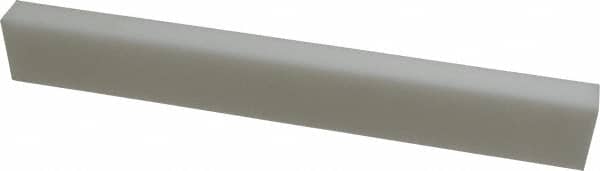Made in USA - 1' x 1-1/2" x 3/4" Natural (Color) Acetal Bar - Industrial Tool & Supply