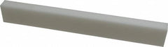Made in USA - 1' x 1-1/2" x 3/4" Natural (Color) Acetal Bar - Industrial Tool & Supply