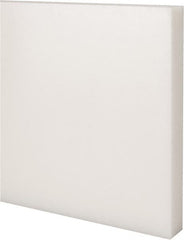 Made in USA - 2' x 6" x 3/4" Natural (Color) Acetal Rectangular Bar - Industrial Tool & Supply