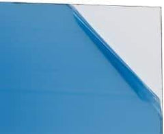 Made in USA - 0.1" Thick x 24" Wide x 3' Long, Acrylic Sheet - Clear - Industrial Tool & Supply