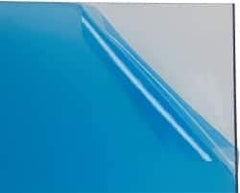 Made in USA - 1/8" Thick x 12" Wide x 3' Long, Acrylic Sheet - Clear - Industrial Tool & Supply
