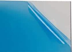 Made in USA - 1/8" Thick x 24" Wide x 2' Long, Acrylic Sheet - Clear - Industrial Tool & Supply
