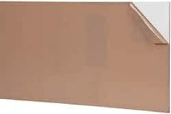 Made in USA - 3/16" Thick x 12" Wide x 3' Long, Acrylic Sheet - Clear - Industrial Tool & Supply
