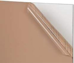 Made in USA - 3/16" Thick x 24" Wide x 3' Long, Acrylic Sheet - Clear - Industrial Tool & Supply