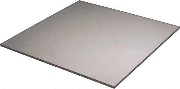 Made in USA - 1/4" Thick x 12" Wide x 1' Long, Acrylic Sheet - Clear - Industrial Tool & Supply