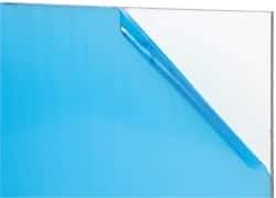 Made in USA - 1/4" Thick x 24" Wide x 2' Long, Acrylic Sheet - Clear - Industrial Tool & Supply