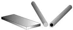 Made in USA - 3/16" Thick x 48" Wide x 8' Long, Acrylic Sheet - Clear, Abrasion Resistant Grade - Industrial Tool & Supply