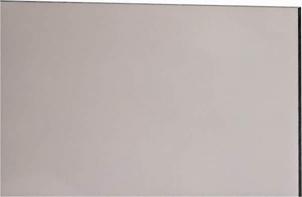 Made in USA - 1/8" Thick x 12" Wide x 2' Long, Acrylic Sheet - Clear, Abrasion Resistant Grade - Industrial Tool & Supply