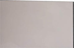 Made in USA - 1/8" Thick x 12" Wide x 2' Long, Acrylic Sheet - Clear, Abrasion Resistant Grade - Industrial Tool & Supply
