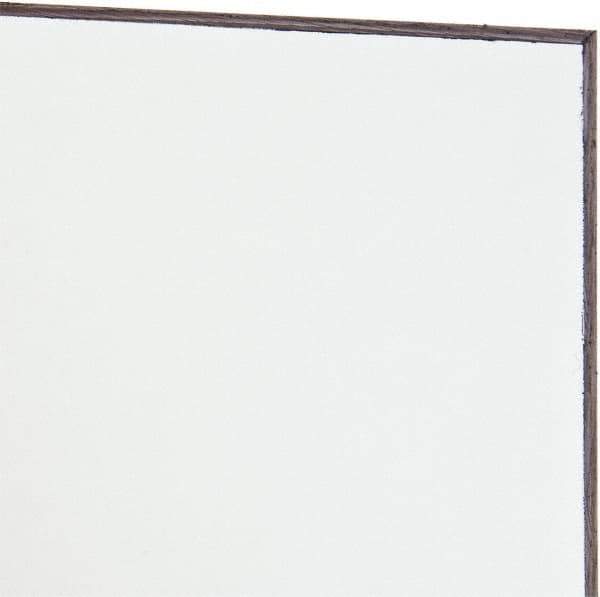 Made in USA - 3/16" Thick x 24" Wide x 2' Long, Acrylic Sheet - Clear, Abrasion Resistant Grade - Industrial Tool & Supply