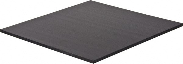 Made in USA - 2' x 24" x 3/8" Black Noryl (PPO) Sheet - Industrial Tool & Supply