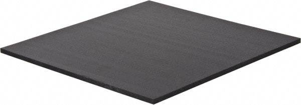 Made in USA - 1/4" Thick x 24" Wide x 4' Long, Noryl (PPO) Sheet - Black - Industrial Tool & Supply