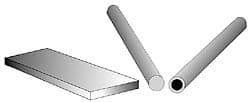 Made in USA - 3/4" Thick x 12" Wide x 4' Long, Nylon 6/6 (MDS-Filled) Sheet - Black - Industrial Tool & Supply