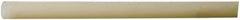 Made in USA - 1-1/2 Inch Outside Diameter x 5 Ft. Long, Plastic Round Tube - Nylon 6/6 - Industrial Tool & Supply