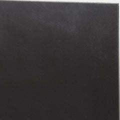 Made in USA - 1/16" Thick x 12" Wide x 2' Long, Nylon 6/6 (MDS-Filled) Sheet - Black - Industrial Tool & Supply
