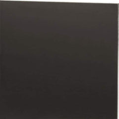 Made in USA - 1/4" Thick x 12" Wide x 4' Long, Nylon 6/6 (MDS-Filled) Sheet - Black - Industrial Tool & Supply