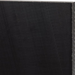 Made in USA - 2' x 24" x 1/2" Black Nylon 6/6 (MDS-Filled) Sheet - Industrial Tool & Supply