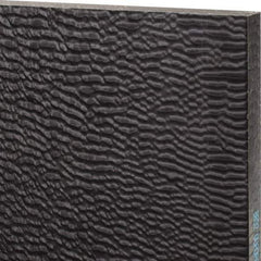 Made in USA - 3/4" Thick x 24" Wide x 2' Long, Nylon 6/6 (MDS-Filled) Sheet - Black - Industrial Tool & Supply